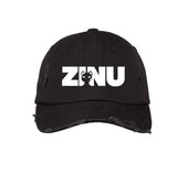ZINU - Distressed Hat - Black